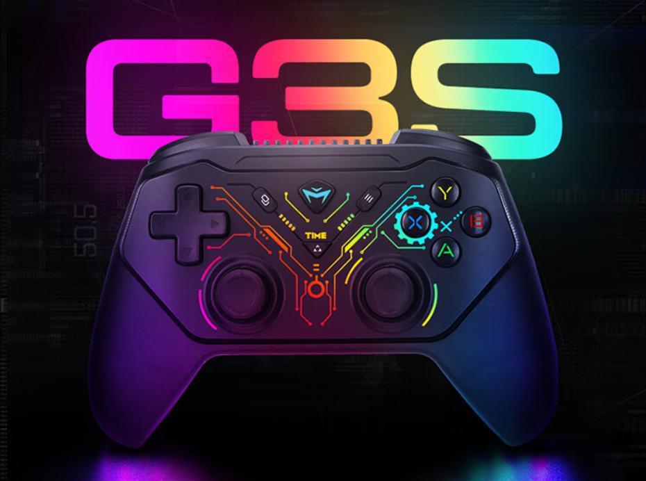 机械师 G3s 双模游戏手柄上架：10 米无线、7 种灯效，149 元