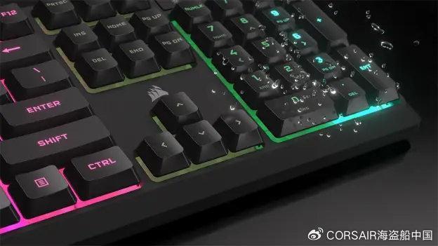 美商海盗船推出 K55 CORE 全尺寸键盘：支持十区 RGB 灯效