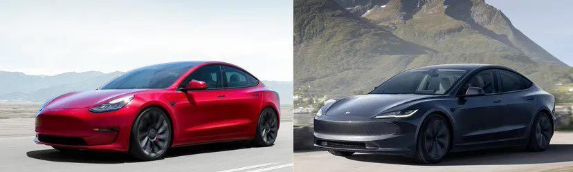 升级版特斯拉 Model 3 在北美上市，此前已在中国等市场推出