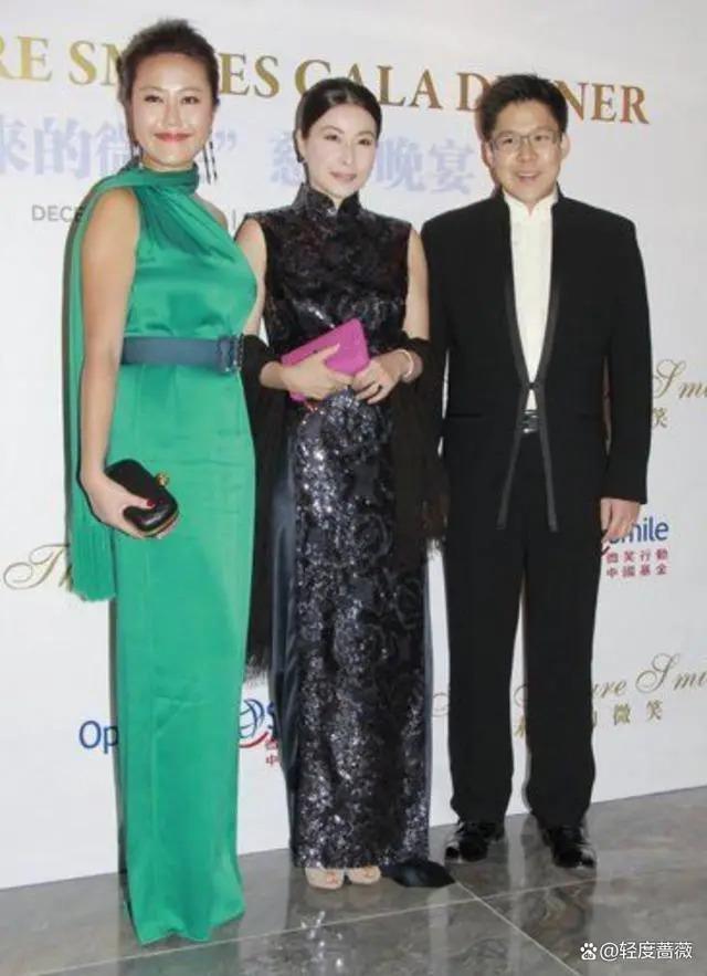 郭晶晶一打扮，明星贵妇都要一边站，霍启刚都有危机感了