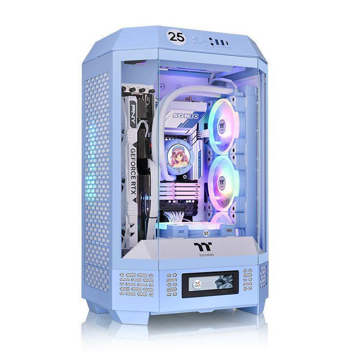 曜越推出透视 The Tower 300 小型机箱：可直立可横躺