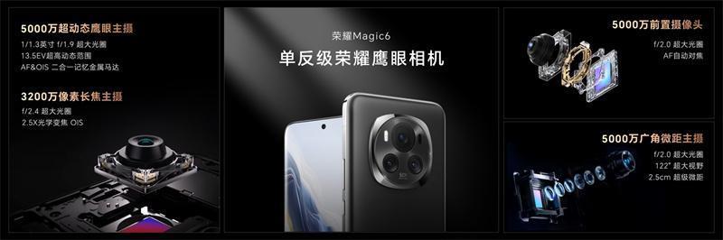 荣耀Magic6系列旗舰手机发布，带来六大引领技术领创未来