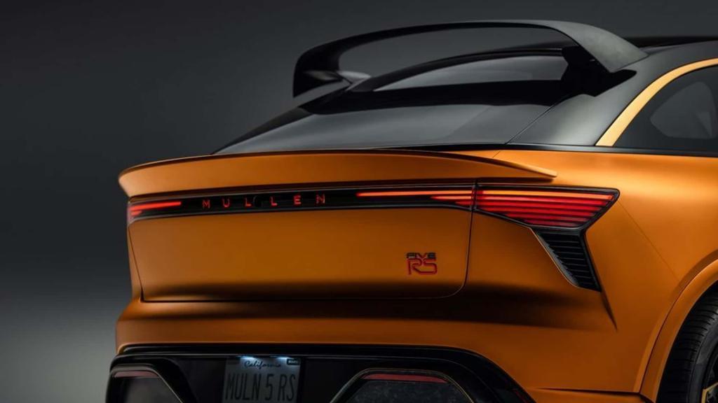 美国车企 Mullen 推出Five RS超高性能电动SUV，号称可 2 秒破百