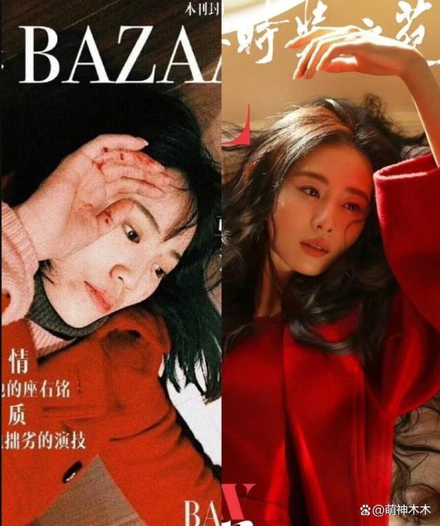 作品才是底气！唐嫣新封面对比刘诗诗，赵丽颖新片对比杨幂