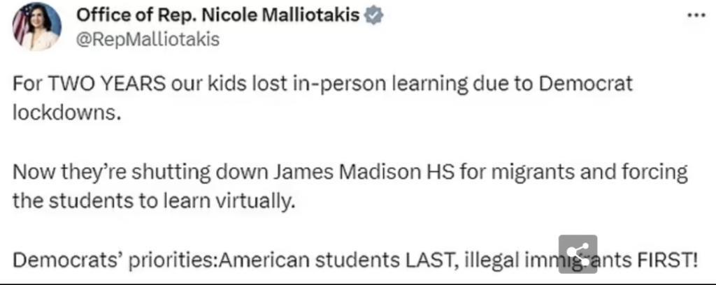 闹大了！纽约2000名难民涌入学校！全校学生被迫停课！