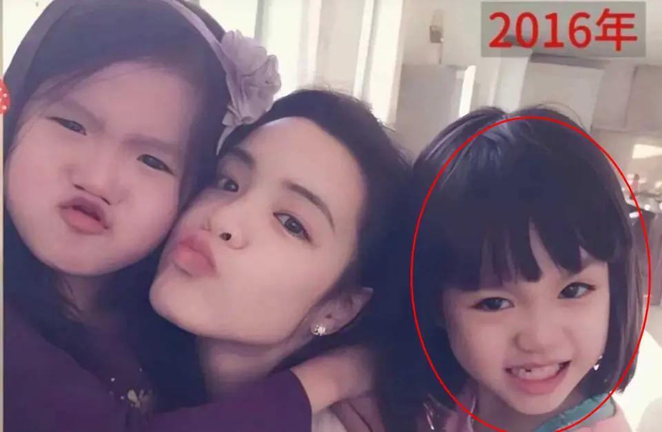 钟丽缇3个女儿太会长，大女二女性感高级，小女儿最像妈