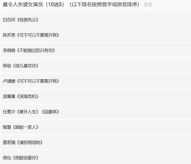 金扫帚奖提名惹争议，被质疑全看人情公关，杨幂入围被撤