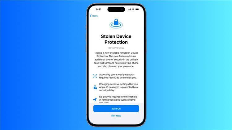 苹果确认下周发布 iOS / iPadOS 17.3，新增被盗设备保护功能