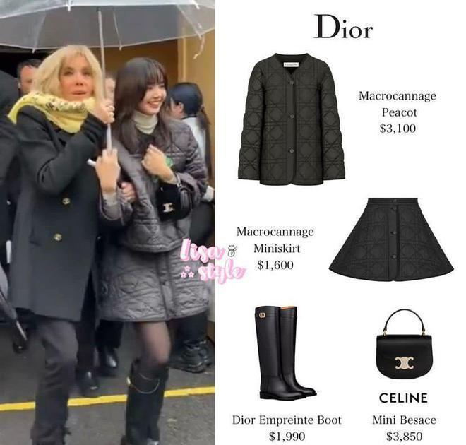 Lisa与法国第一夫人同框！行头超7万，双膝跪地很卑微被嘲