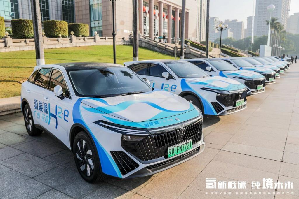 东风启辰首款氢能源车大V 氢境开启商业化示范运营