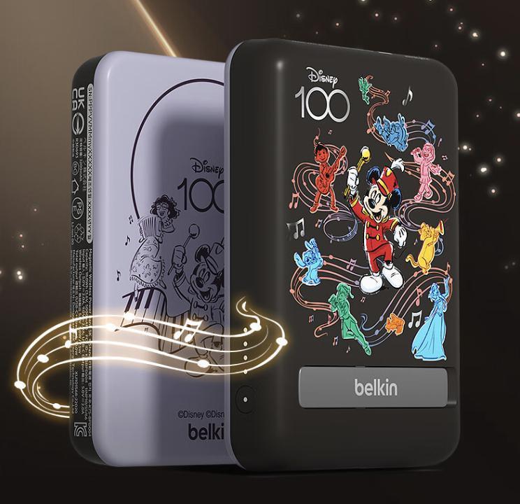 贝尔金推出 5 款迪士尼限定 MagSafe 充电宝，291 元起