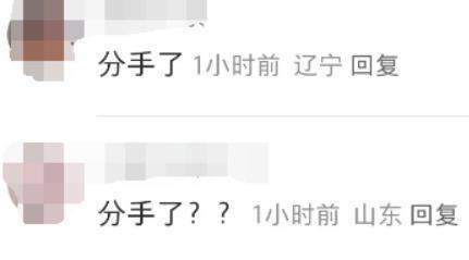 不是吧！他俩居然分手了？