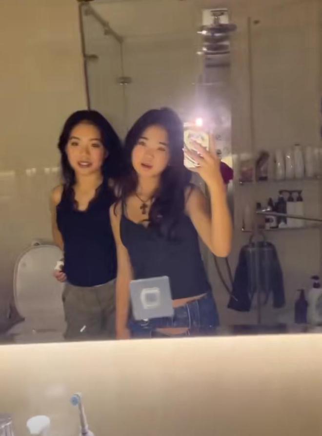 曹格女儿近状曝光，13岁Grace穿搭清凉显成熟