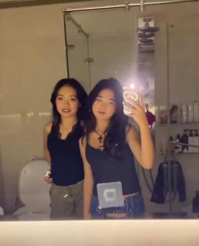 曹格女儿近状曝光，13岁Grace穿搭清凉显成熟