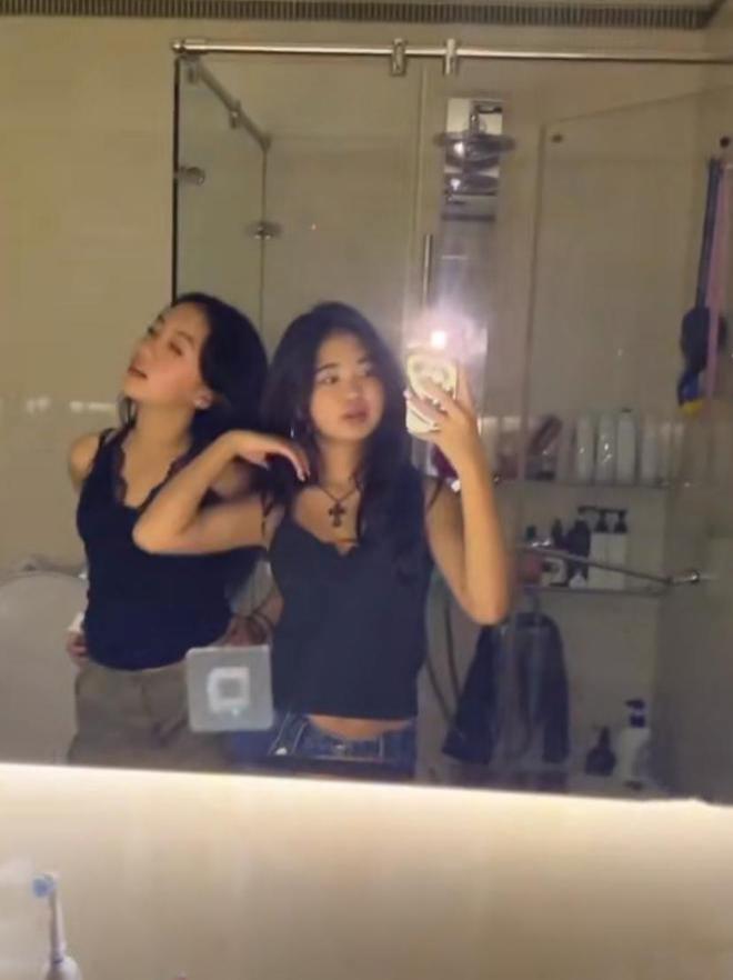 曹格女儿近状曝光，13岁Grace穿搭清凉显成熟