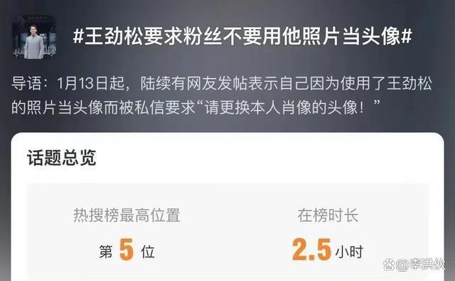 粉丝用照片当头像，被王劲松拉黑，背后的隐情很心酸