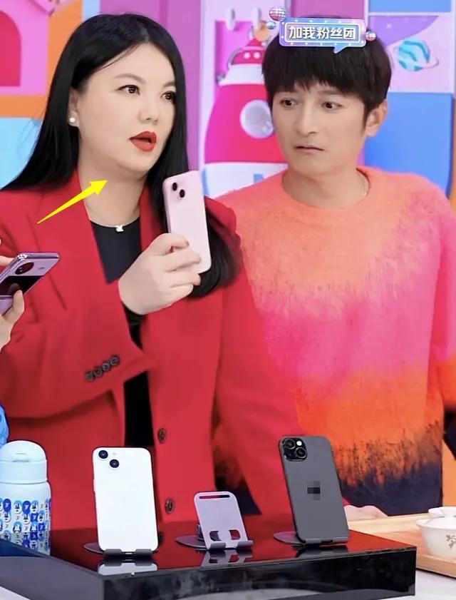 李湘复工引热议！与维嘉合体直播搂搂抱抱，身材显富态