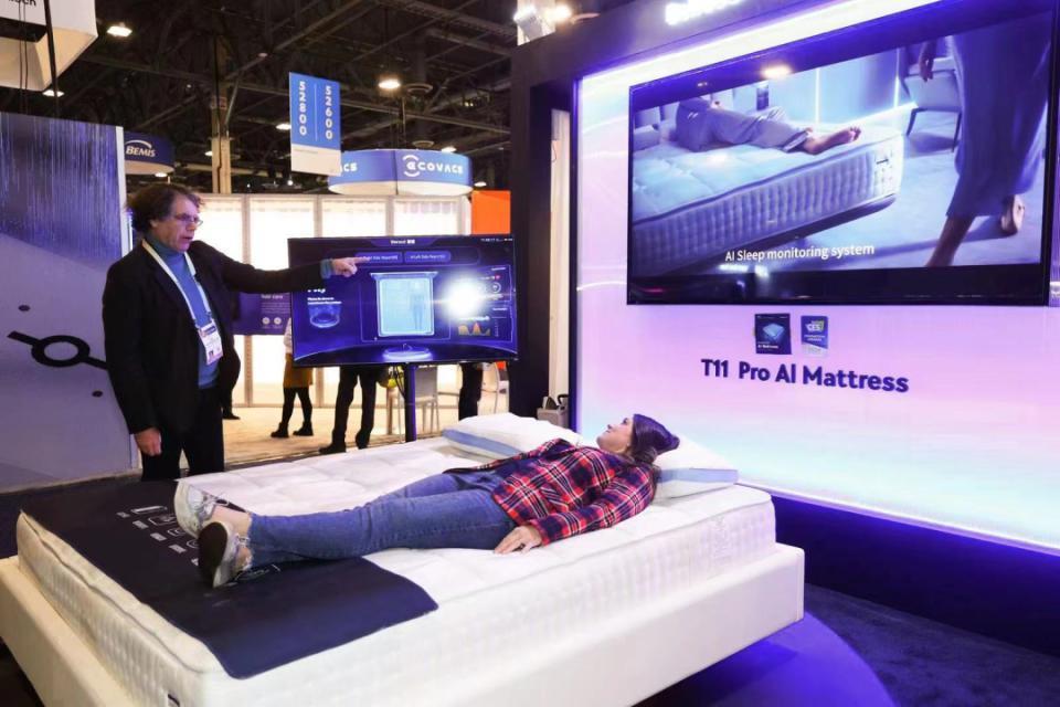 慕思AI床垫亮相CES 2024，健康睡眠行业未来风向哪吹？
