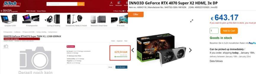 RTX 40 Super 上市即破发，AMD 显卡大跳水助攻太猛了