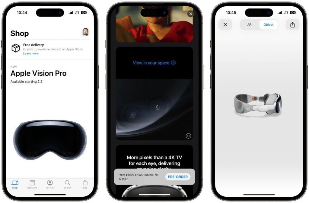 苹果更新 Apple Store 应用,用户可云上手 Vision Pro 头显