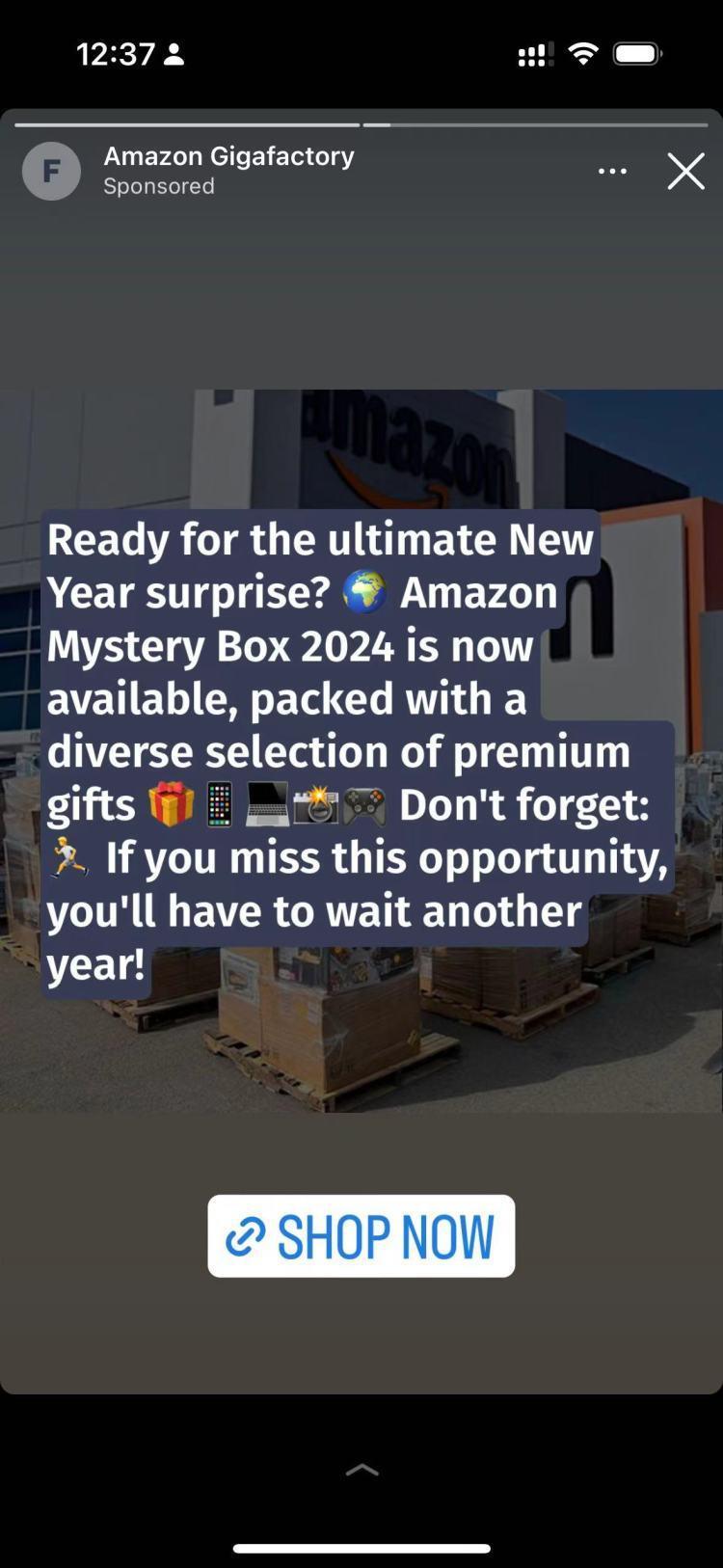 幻想从亚马逊“盲盒”抽中iPhone的外国网友,结果开出了…打地鼠机?