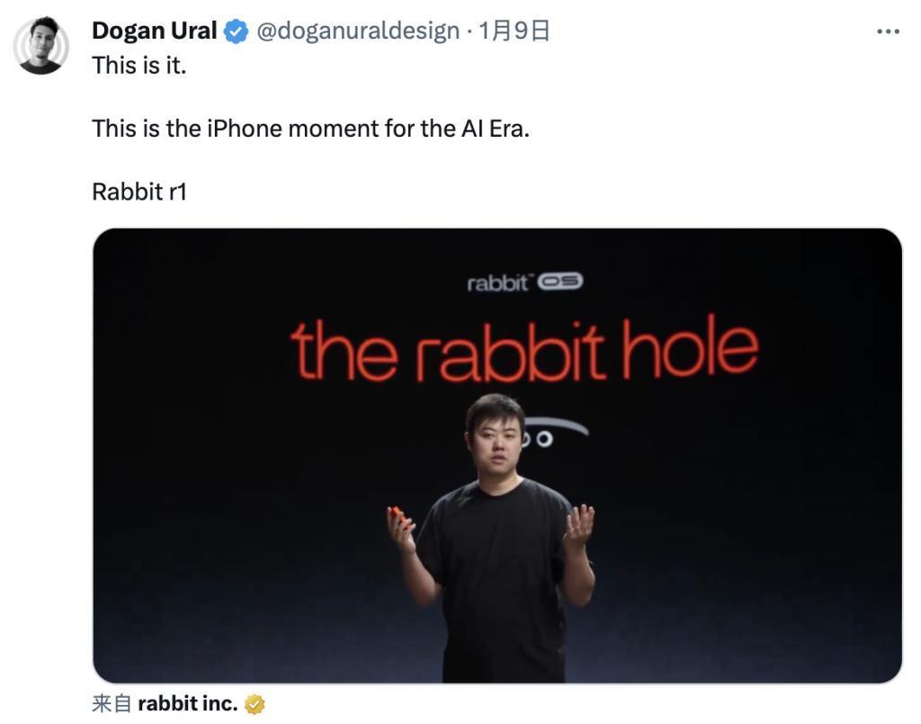 两周爆卖 5 万台，创始人吕骋回应 Rabbit R1 到底是什么？