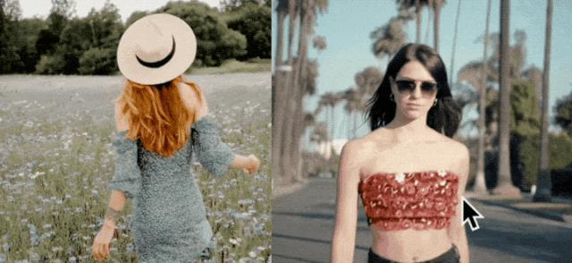 一句话让小姐姐为我换了N套衣服,谷歌卷出视频生成新高度