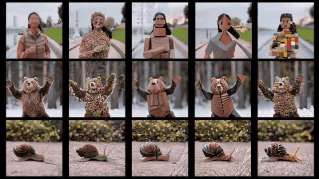 一句话让小姐姐为我换了N套衣服,谷歌卷出视频生成新高度