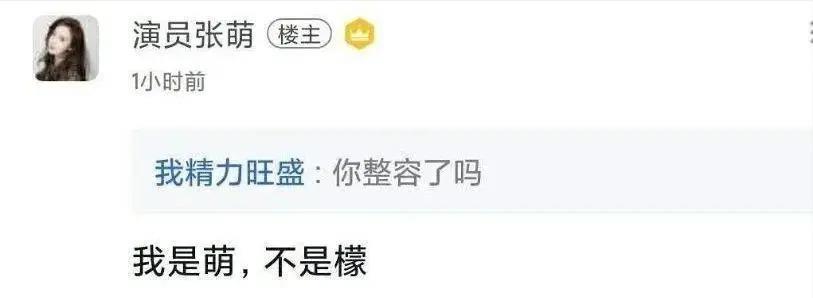 挑衅原配缺爱整容，无戏可拍备孕失败，张檬被暗讽是报应