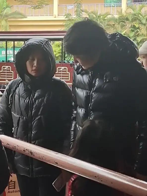 王大治携家人游玩引热议，现任正脸首曝光颜值远不及董洁
