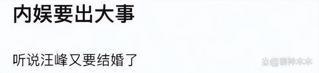 汪峰发声否认再婚传闻！称跟陈露根本没有交集