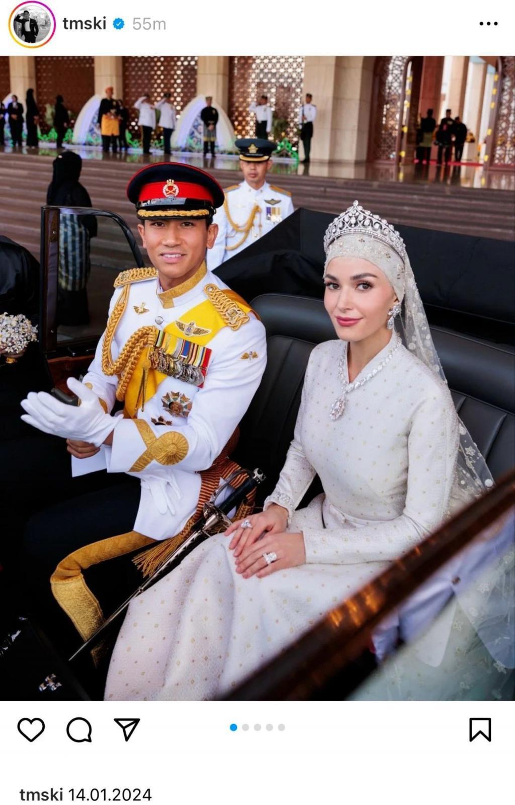 顶豪王室里网红王子大婚,美若天仙的王妃什么来头?