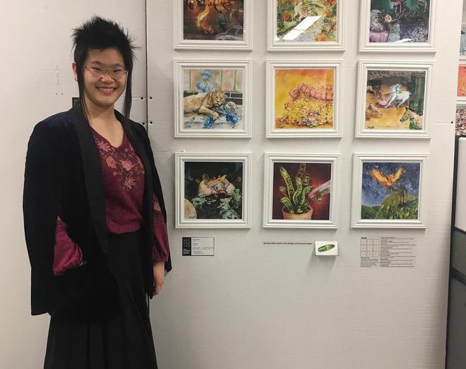 毕福剑27岁女儿毕凌罕晒素颜照，瘦了一圈显秀气，造型越来越淑女