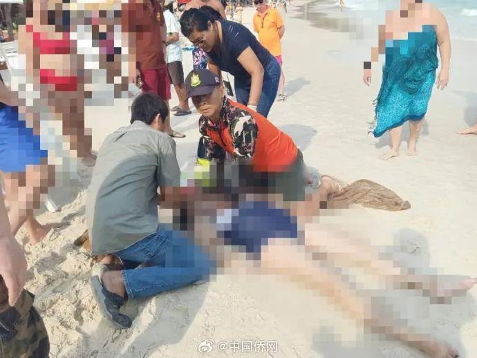 中国女游客泰国沙美岛溺亡