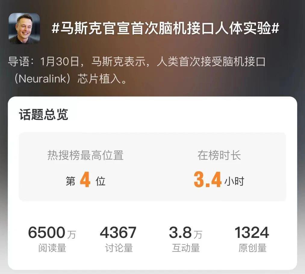 今天，马斯克往人脑里塞了块思维读取芯片。