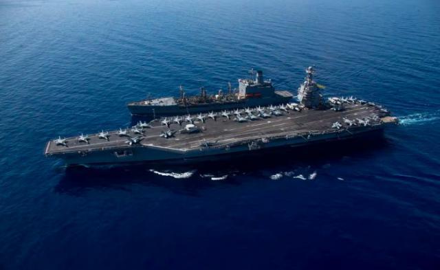 美国海军确认：全球最大核动力航母“福特”号将撤离中东！