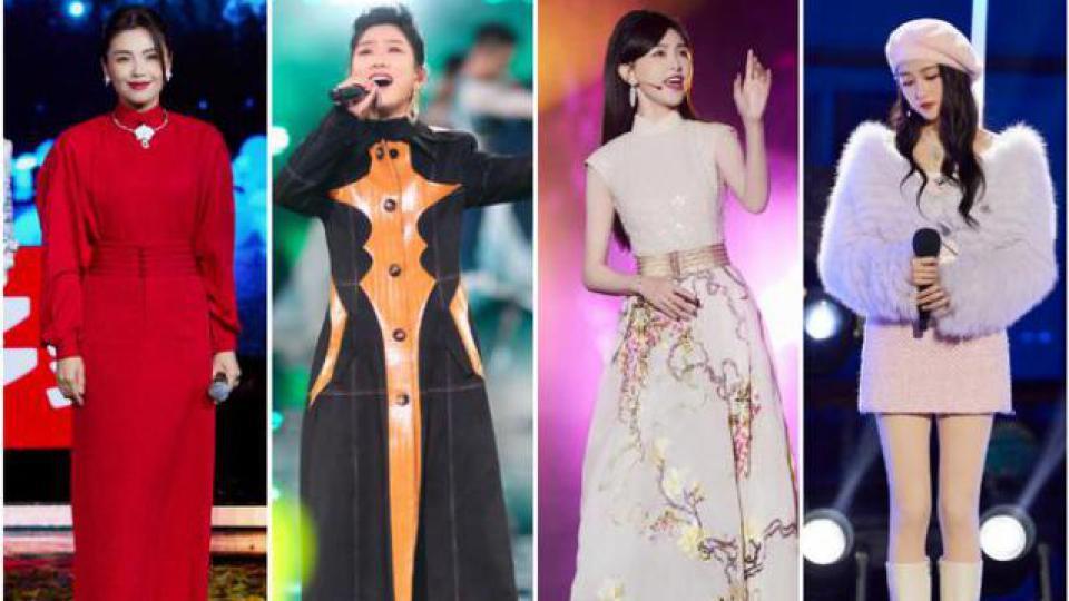 央视跨年夜：唐嫣最婉约，玲花最豪迈，刘涛最美艳