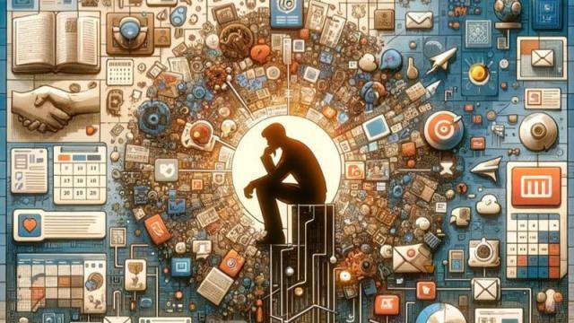 一个朋友圈思想家与AI的 2023