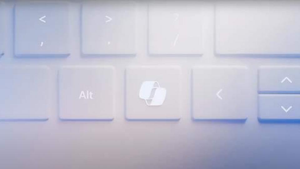 微软Windows键盘新增Copilot键