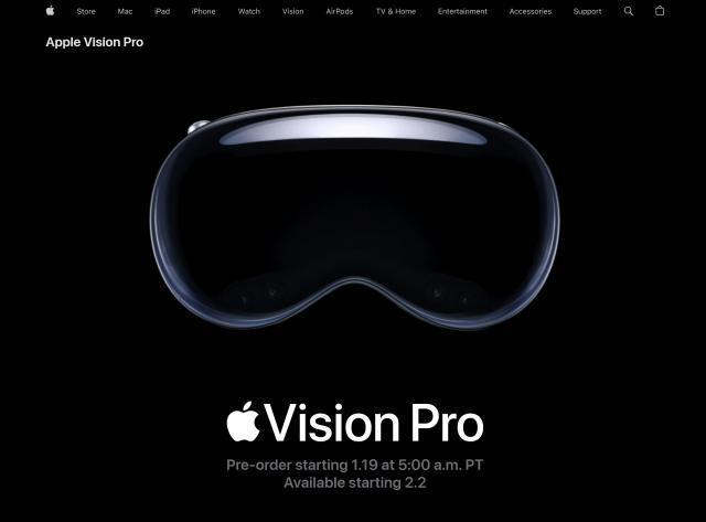 苹果Vision Pro上架准备开卖：支持多款游戏和3D电影