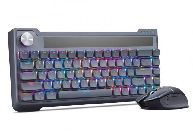 用太阳能/手摇发电，联想Mechanical Energy Harvesting键鼠亮相