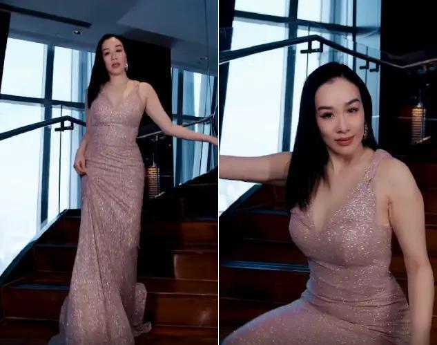 钟丽缇3个女儿太会长，大女二女性感高级，小女儿最像妈