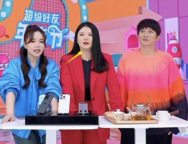 李湘复工引热议！与维嘉合体直播搂搂抱抱，身材显富态