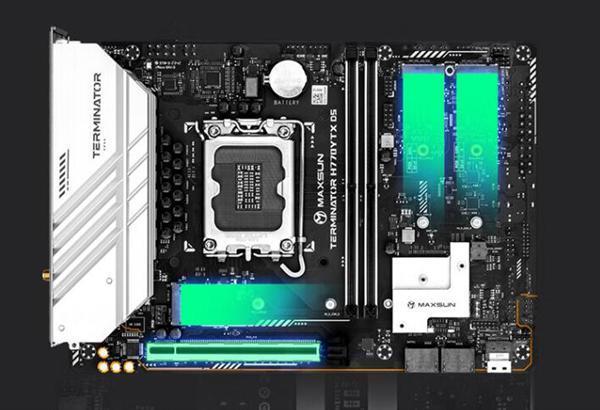 首发899元 铭瑄推出装机猿联名H770YTX D5 WIFI主板：背插设计