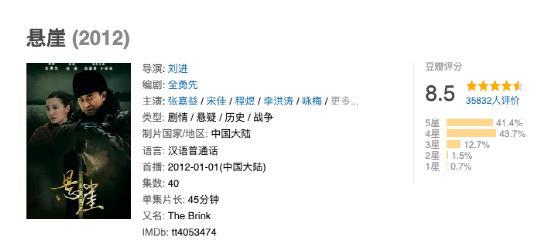 5部天花板谍战剧，《叛逆者》和它们比弱爆了