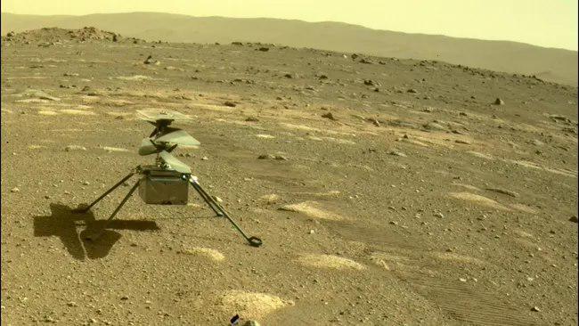 火星直升机“机智号”生命终结前最后的任务：“扭动”一下