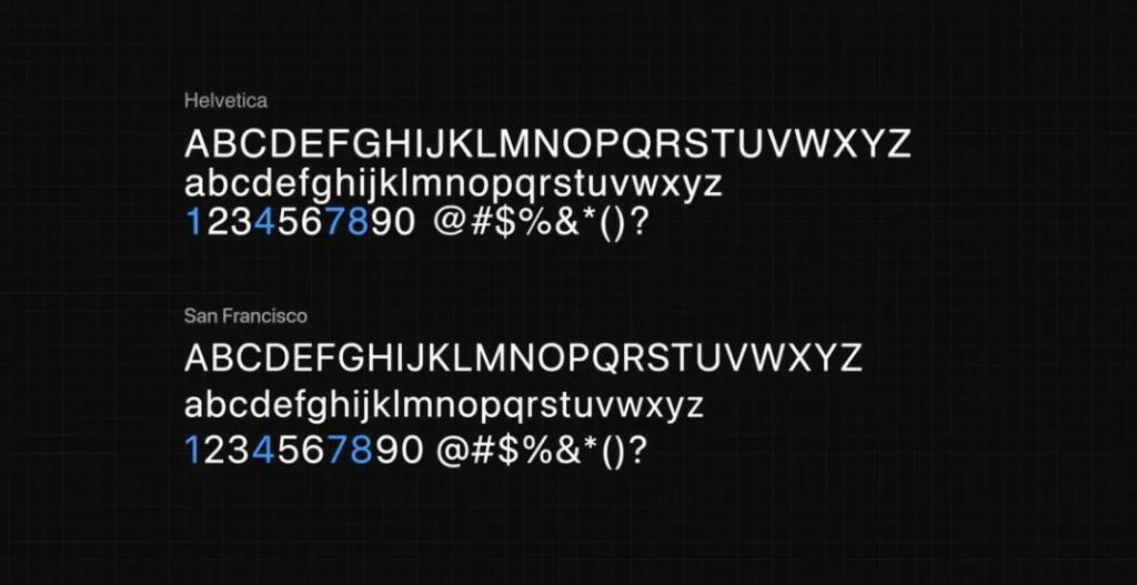 iOS、macOS 的设计为何如此特别？深度解析 Apple 的字体排版设计