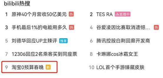 淘宝龙年春晚“0预算”上线，超50家国货品牌站C位