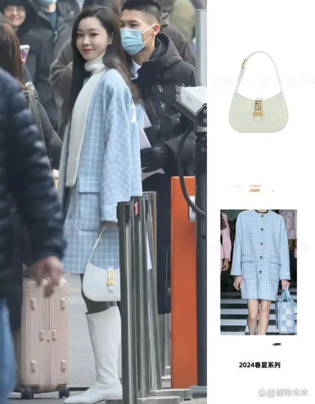 85花现身春晚联排现场！刘诗诗4万大衣，杨幂玩神秘