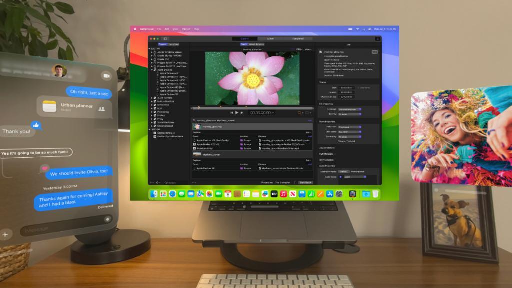 消息称苹果 Vision Pro 头显可扩展多个 Mac 显示屏